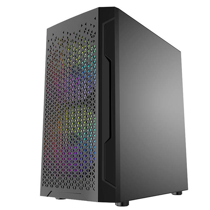 Корпус;mATX;Powercase;Mistral Micro Z3B Mesh LED 105933