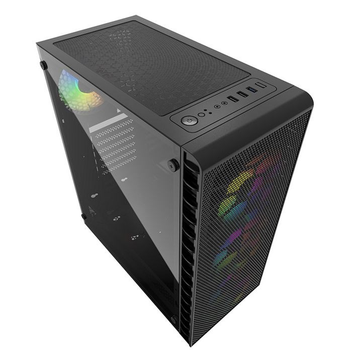 Корпус;ATX;Powercase;Mistral Z4С Mesh LED 105944