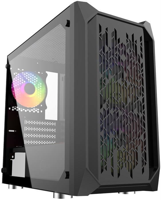 Корпус;mATX;Powercase;Alisio Micro X3B 105954