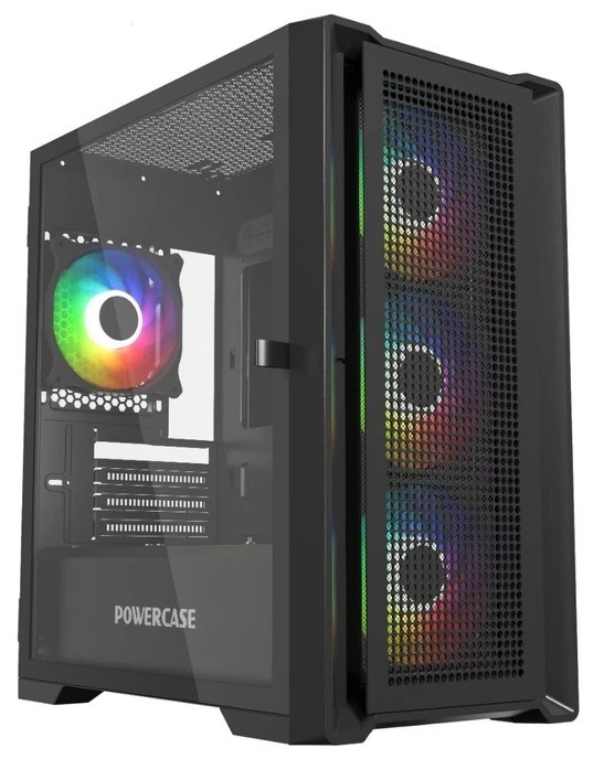 Корпус;mATX;Powercase;Alisio;Micro;X4B;V2;LE 105974