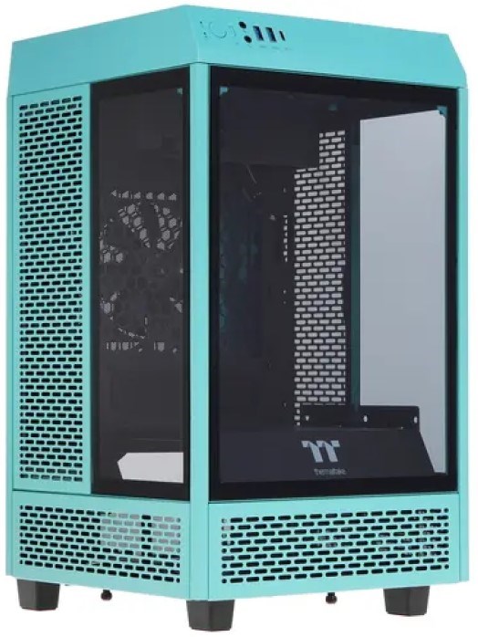Корпус;mini-ITX;Thermaltake;The;Tower;100;Turquoise 106030