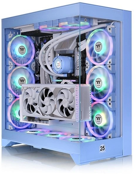 Корпус;eATX;Thermaltake;CTE;E660;MX;Hydrangea;Blue 106065
