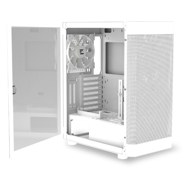 Корпус;ATX;Zalman;i4 TG White 106132
