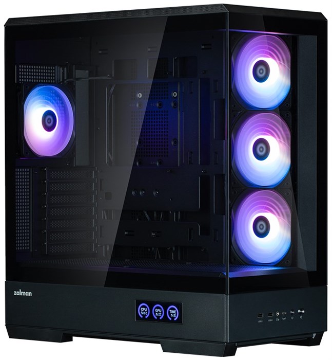 Корпус;ATX;Zalman;P50;DS;BLACK 106149