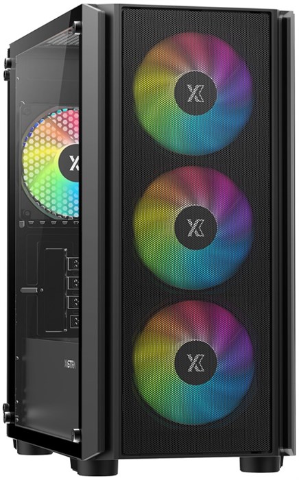 Корпус;mATX;Xastra;A402M;4FRGB 106192