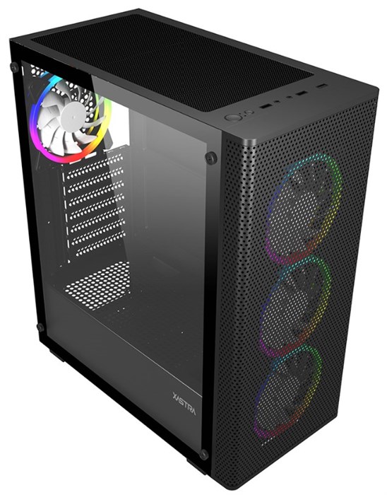Корпус;ATX;Xastra;A300;4FRGB 106214