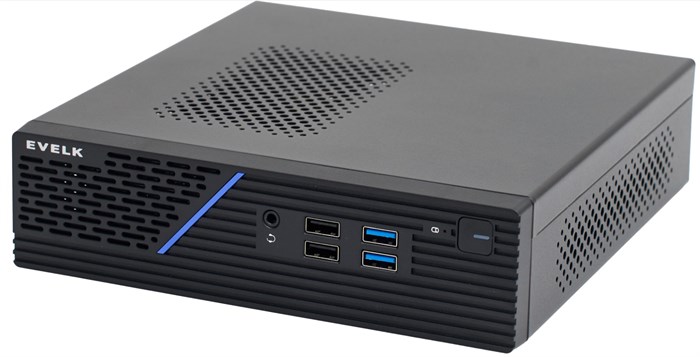 Корпус;mini-ITX;Foxline;FL-109-AD120-DC-EVLK 106227