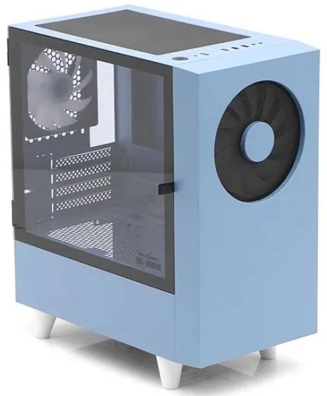Корпус;mATX;WIZMAX;EM1;Woofer;Blue 106386