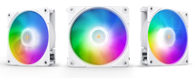 Вентилятор;для;корпуса;JONSBO;ZF-120(3;in;1);White 106461