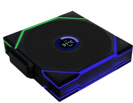 Вентилятор;для;корпуса;Lian;Li;G99.12TLLCD1W1B.00 106513