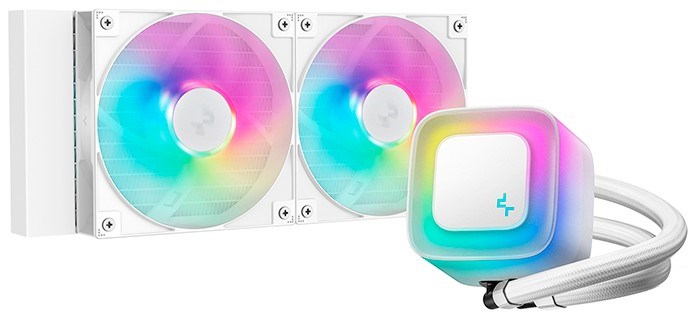 Система;охлаждения;жидкостная;Deepcool;LE240;PRO;WH 106892