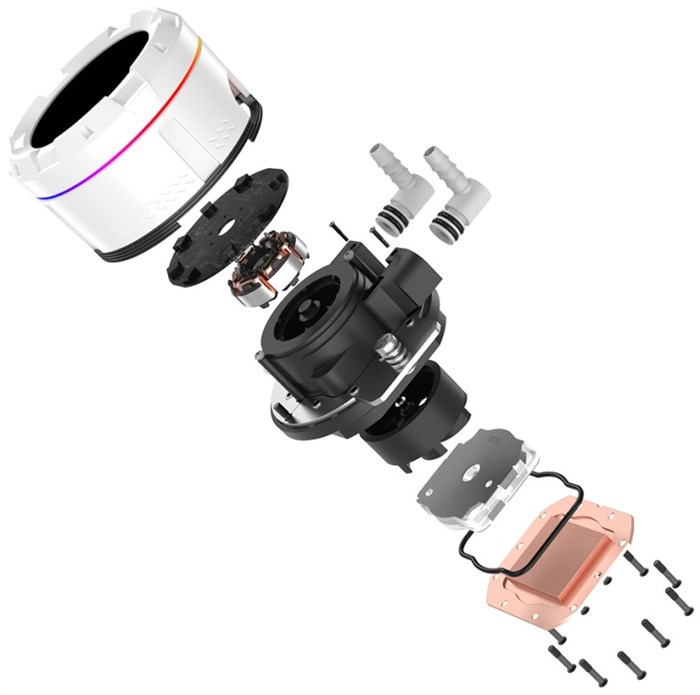 Система;охлаждения;жидкостная;ID-Cooling;SL240;XE;WHITE 106994