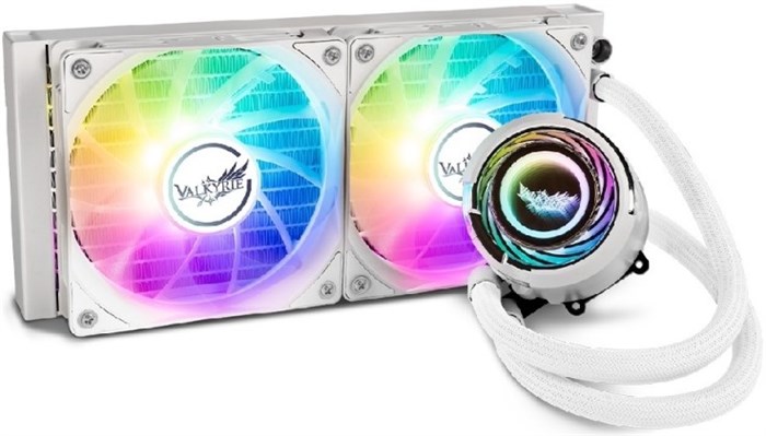 Система;охлаждения;жидкостная;Valkyrie;Jarn;240;ARGB;White 107006