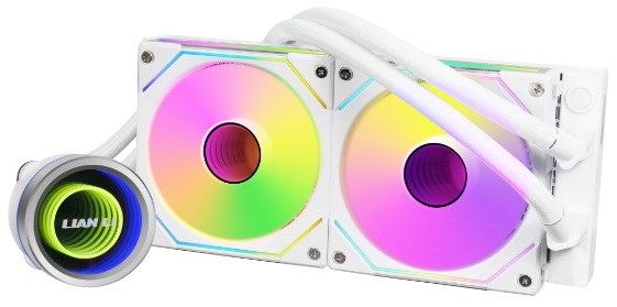 Система;охлаждения;жидкостная;Lian;Li;GA;II;Trinity;240;White 107010