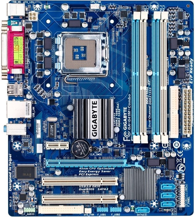 Материнская;плата;mATX;GIGABYTE;GA-G41M-COMBO 107423