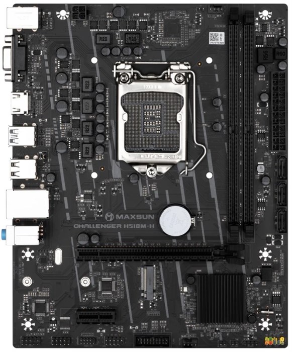Материнская;плата;mini-ITX;MAXSUN;Challenger H510M-H 107429