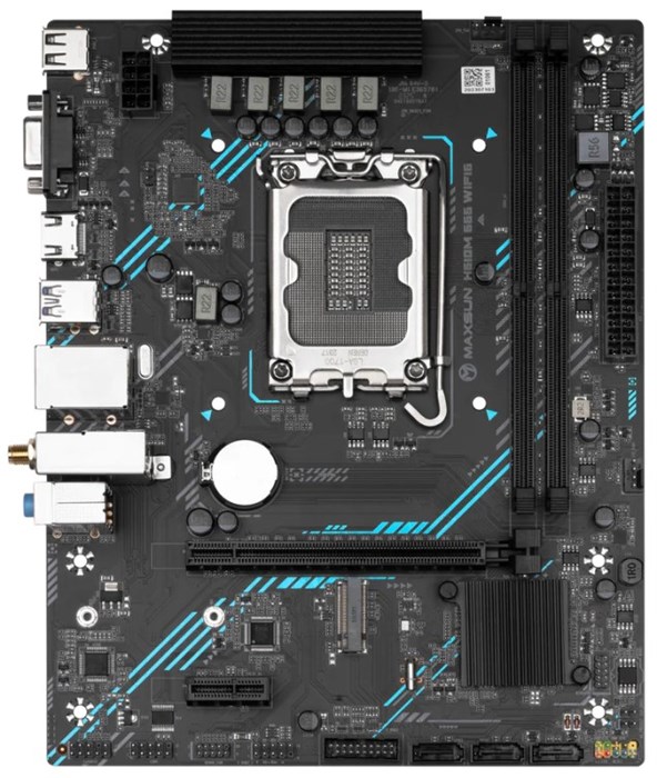 Материнская;плата;mATX;MAXSUN;MS-H610M;666;WIFI6 107466