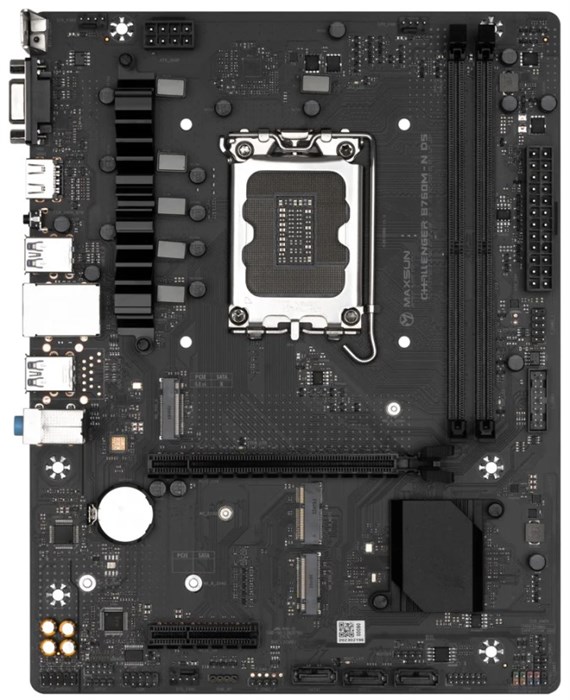 Материнская;плата;mATX;MAXSUN;MS-Challenger;B760M;D5;WIFI 107506