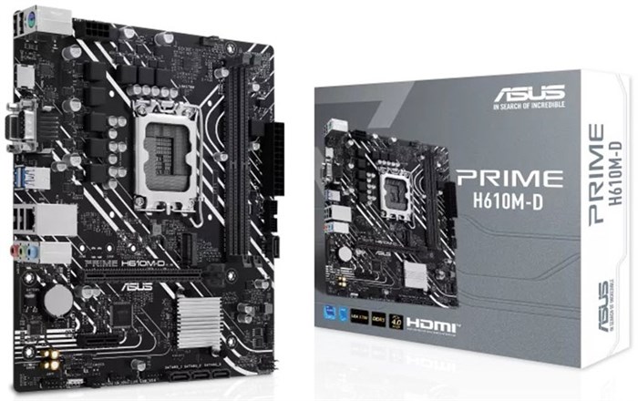 Материнская;плата;mATX;ASUS;PRIME H610M-D 107519