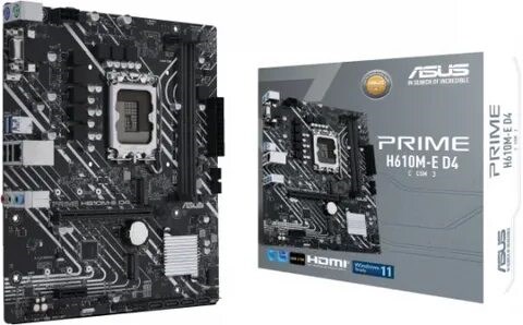 Материнская;плата;mATX;ASUS;PRIME;H610M-E;D4-CSM 107522