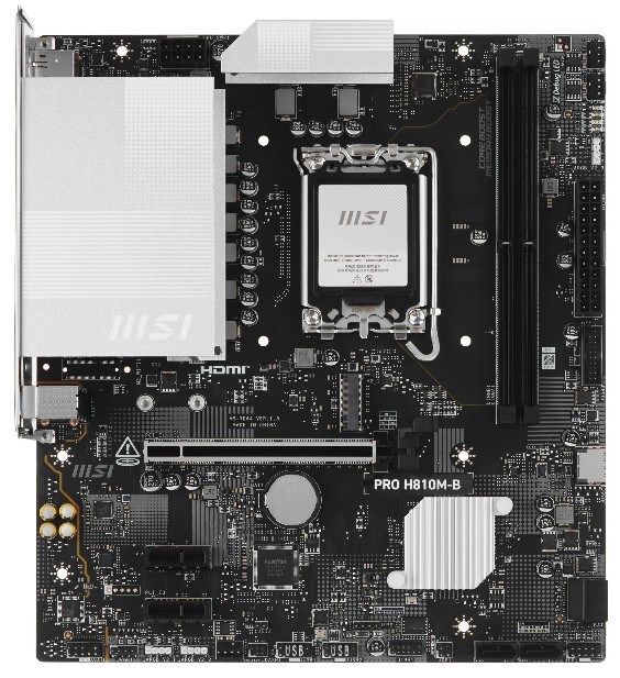 Материнская;плата;mATX;MSI;PRO;H810M-B 107527