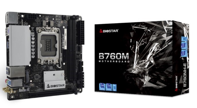 Материнская;плата;mini-ITX;Biostar;B760NH-E 107531