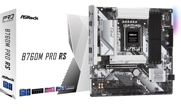 Материнская;плата;mATX;ASRock;B760M;PRO;RS 107539
