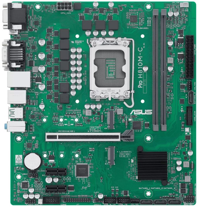 Материнская;плата;mATX;ASUS;PRO;H810M-C-CSM 107560