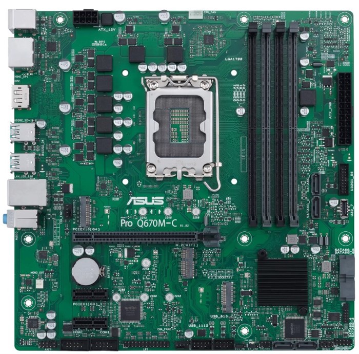 Материнская;плата;mATX;ASUS;Pro;Q670M-C-CSM 107593