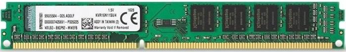 DDR3;4GB;Kingston;KVR16N11S8/4WP 107714