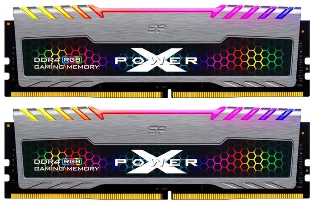 Модуль;памяти;DDR4;16GB;(2*8GB);Silicon;Power;Xpower Turbine RGB 107857