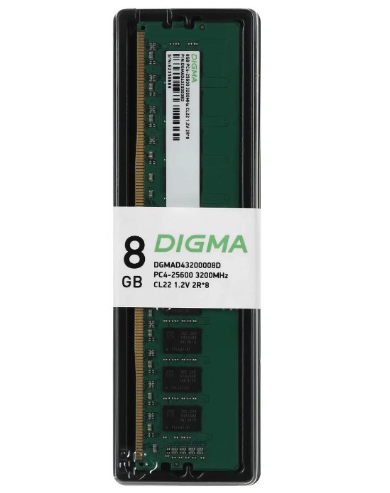 DDR4;8GB;Digma;DGMAD43200008D 107897