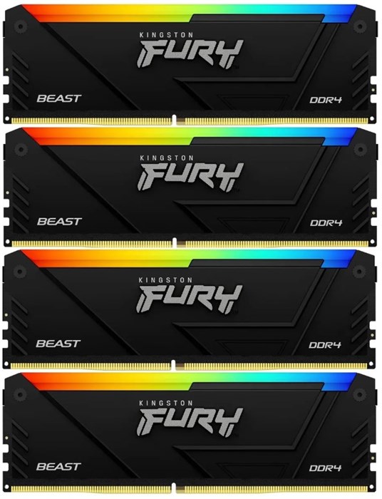 DDR4;64GB;(4*16GB);Kingston;FURY;KF432C16BB2AK4/64 108098