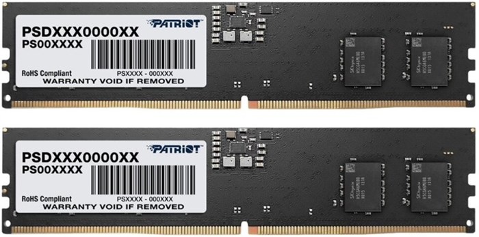 Модуль;памяти;DDR5;16GB;(2*8GB);Patriot;Memory;PSD516G4800K 108157