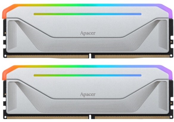 Модуль;памяти;DDR5;64GB;(2*32GB);Apacer;NOX;RGB 108442