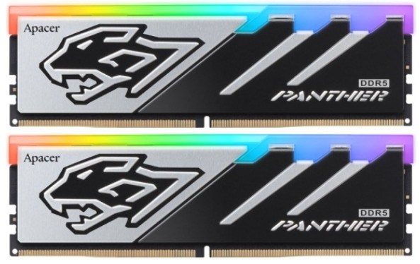 Модуль;памяти;DDR5;64GB;(2*32GB);Apacer;Panther;RGB 108479