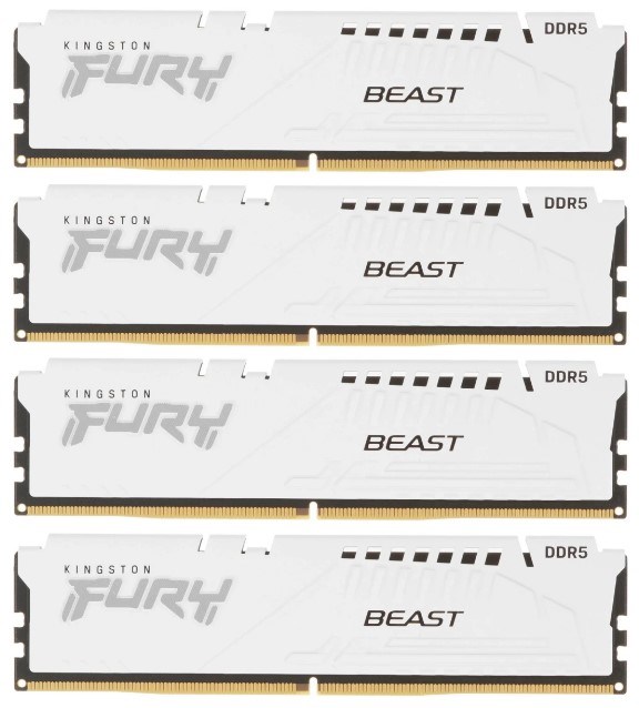 DDR5;64GB;(4*16GB);Kingston;FURY;KF556C40BWK4-64 108755