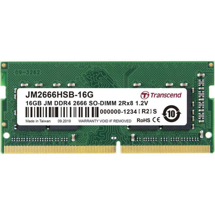 Модуль;памяти;SODIMM;DDR4;16GB;Transcend;JM2666HSB-16G 108815