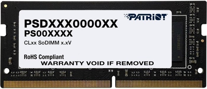 SODIMM;DDR4;8GB;Patriot;Memory;PSD48G320081S 108847