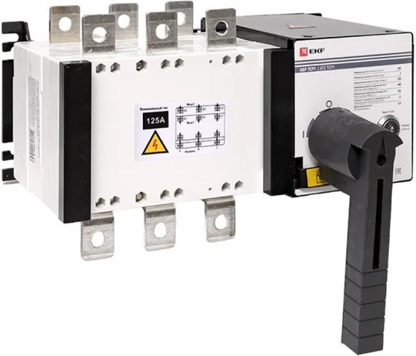 Автоматический;ввод;резерва;;EKF;ats-tsr1-125A-3p-pro 100015