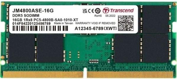 Модуль;памяти;SODIMM;DDR5;16GB;Transcend;JM4800ASE-16G 108900