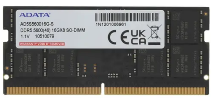SODIMM;DDR5;16GB;ADATA;AD5S560016G-S 108920