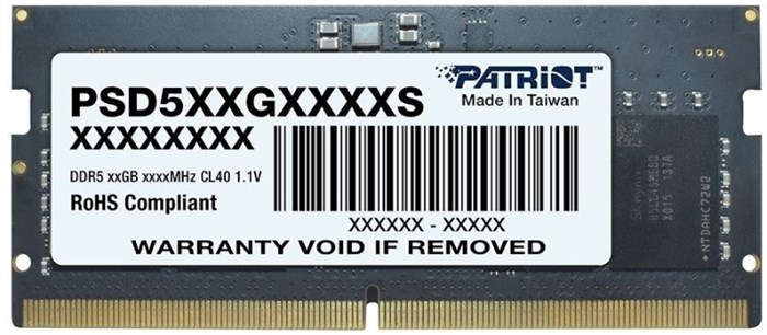 SODIMM;DDR5;32GB;Patriot;Memory;PSD532G48002S 108948