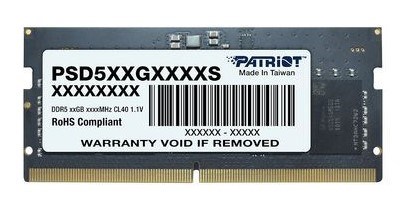 SODIMM;DDR5;32GB;Patriot;Memory;PSD532G56002S 108951