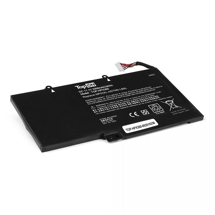 Аккумулятор;для;ноутбука;HP;TopOn;TOP-HPX360 109358