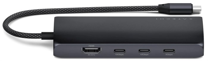 Док-станция;;Satechi;USB-C Multiport Adapter 8K with Ethernet V3 109507