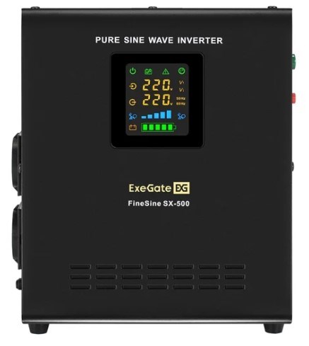 Источник;бесперебойного;питания;;Exegate;FineSine;SX-500.LCD.AVR.2SH 101363