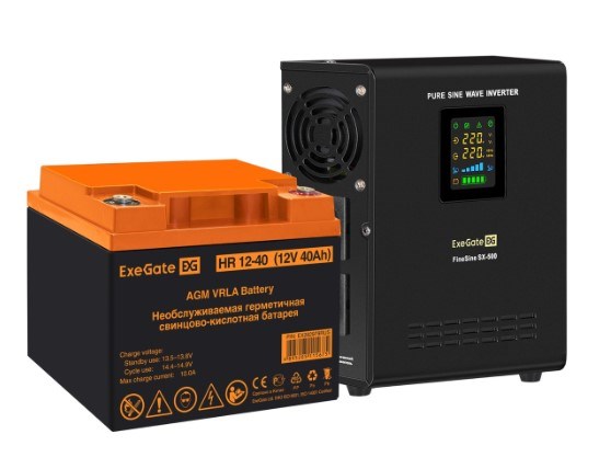 Комплект;;Exegate;FineSine;SX-500.LCD.AVR.2SH 101422