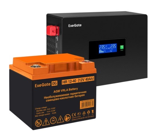 Комплект;;Exegate;IdealSine;SR-600.LCD.2SH 101431