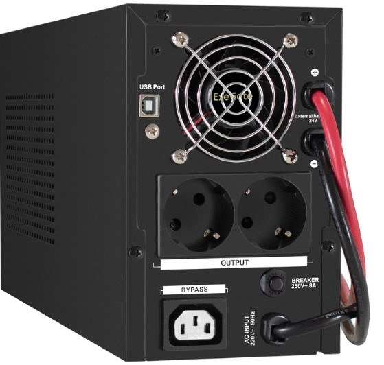 Комплект;;Exegate;SineTower;SZ-1500.LCD.AVR.2SH.1C13.USB 101436